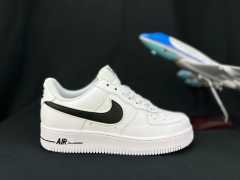 AIR FΟRCE 1 Double Swoosh White/Black