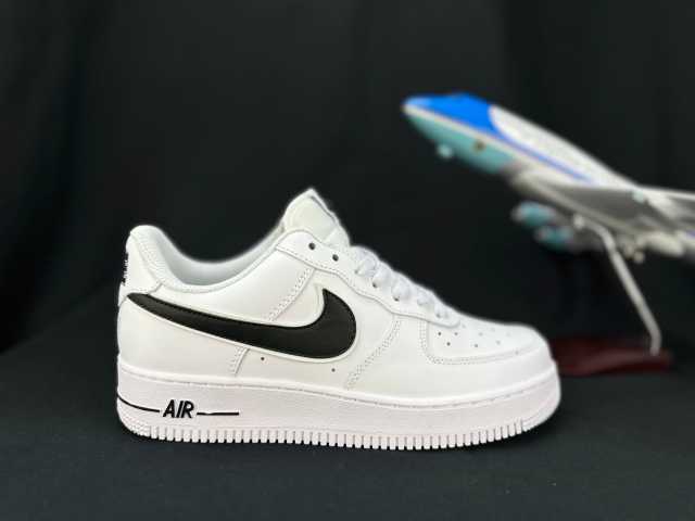 AIR FΟRCE 1 Double Swoosh White/Black
