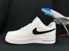 AIR FΟRCE 1 Double Swoosh White/Black