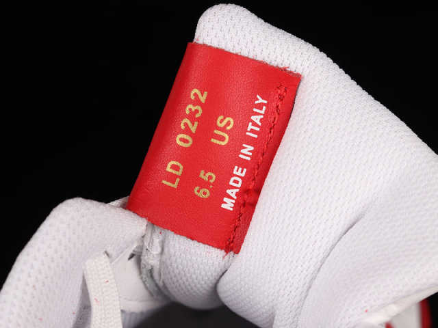 AIR FΟRCE 1 VIRGIL ABLOH WHITE RED