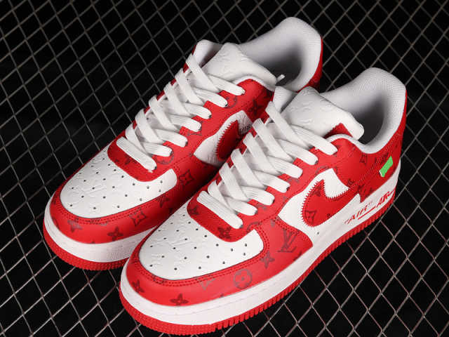 AIR FΟRCE 1 VIRGIL ABLOH WHITE RED