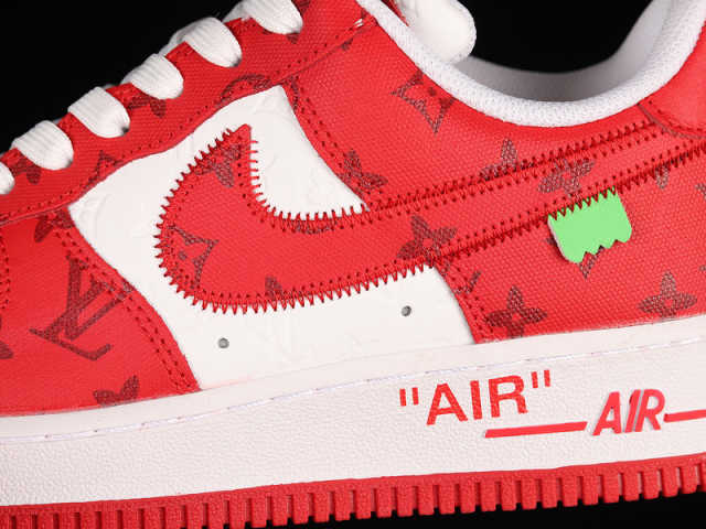 AIR FΟRCE 1 VIRGIL ABLOH WHITE RED