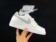 AIR FΟRCE 1 Mini Swoosh White/Grey