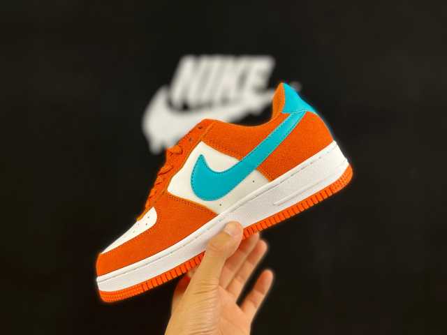 AIR FΟRCE 1 Low Orange/Blue