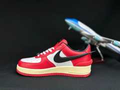 AIR FΟRCE 1 Big Swoosh Red