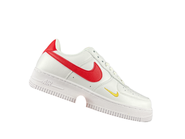 AIR FΟRCE 1 Mini Swoosh White/Red