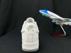 AIR FΟRCE 1 Double Swoosh White/Grey