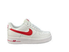 AIR FΟRCE 1 Double Swoosh White/Red