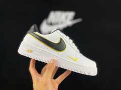 AIR FΟRCE 1 Double Swoosh White/Black/Gold