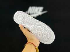 AIR FΟRCE 1 Double Swoosh White/Black/Gold