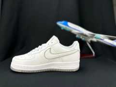 AIR FΟRCE 1 Double Swoosh White/Grey
