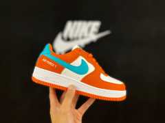 AIR FΟRCE 1 Low Orange/Blue