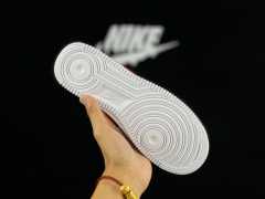 AIR FΟRCE 1 Mini Swoosh White/Red