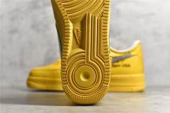 AIR FΟRCE 1 x OFF-WHITE ICA UNIVERSITY GOLD