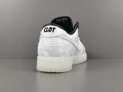 SB DUNK x CLOT FRAGMENT WHITE
