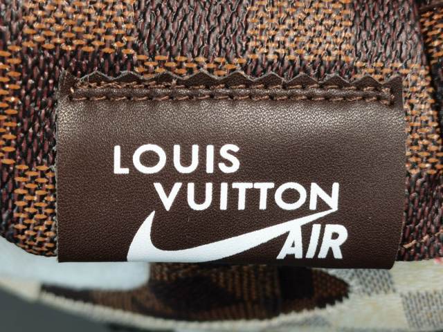 AIR FΟRCE 1 x LOUlS VUlTTON BROWN/WHITE