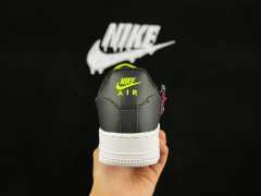 AIR FΟRCE 1 Low White/Black/Red Hiking Buckle