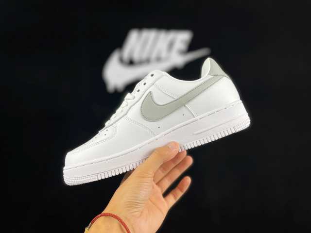 AIR FΟRCE 1 Mini Swoosh White/Grey