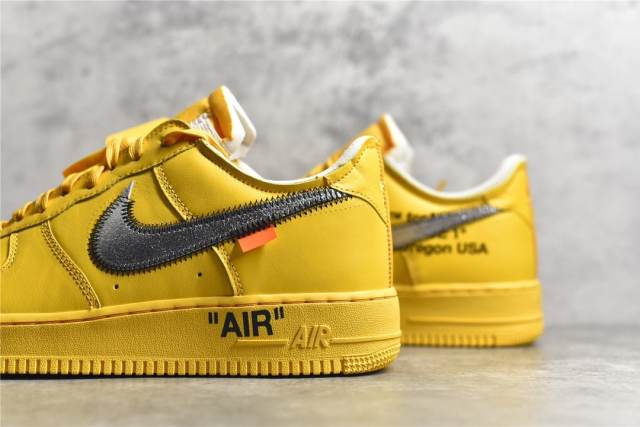AIR FΟRCE 1 x OFF-WHITE ICA UNIVERSITY GOLD