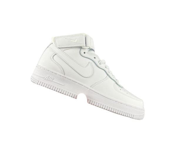 AIR FΟRCE 1 Mid Triple White