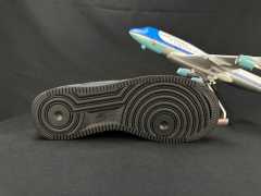 AIR FΟRCE 1 Big Swoosh All-Black