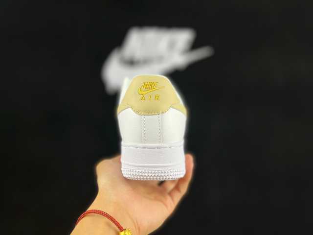 AIR FΟRCE 1 Mini Swoosh White/Yellow