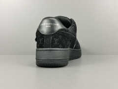 AIR FΟRCE 1 BLACK/BLACK