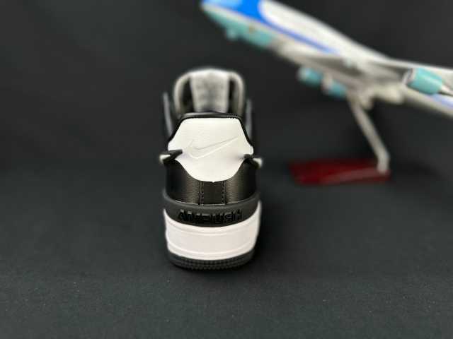 AIR FΟRCE 1 Big Swoosh White/Black