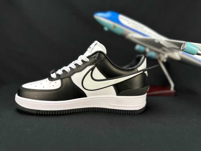 AIR FΟRCE 1 Big Swoosh White/Black