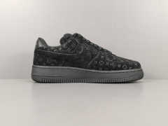 AIR FΟRCE 1 BLACK/BLACK