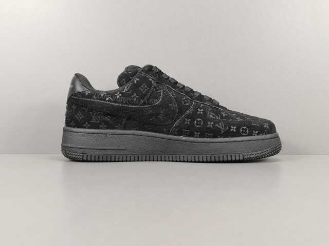 AIR FΟRCE 1 BLACK/BLACK