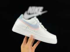 AIR FΟRCE 1 Double Swoosh Peach Pink