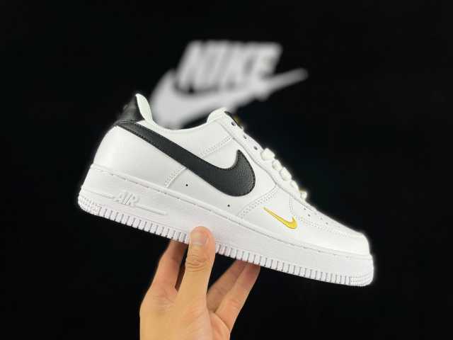 AIR FΟRCE 1 Mini Swoosh White/Black