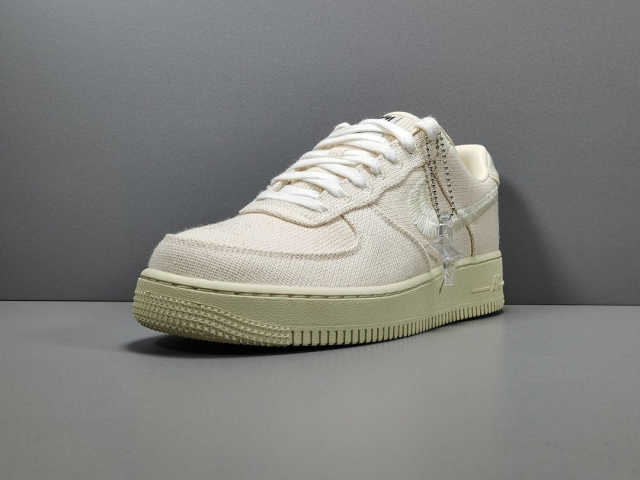 AIR FΟRCE 1 x STUSSY FOSSIL