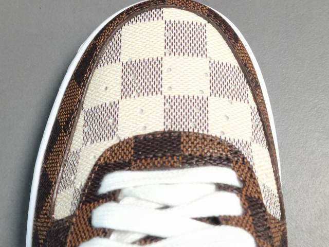 AIR FΟRCE 1 x LOUlS VUlTTON BROWN/WHITE