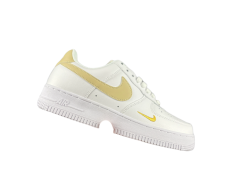 AIR FΟRCE 1 Mini Swoosh White/Yellow