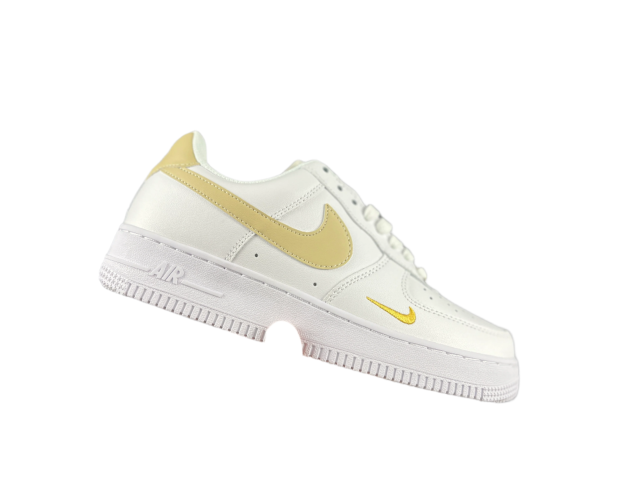 AIR FΟRCE 1 Mini Swoosh White/Yellow