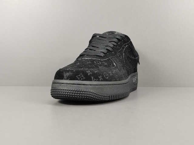 AIR FΟRCE 1 BLACK/BLACK