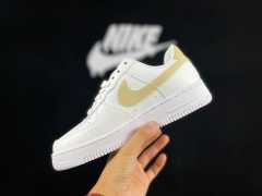 AIR FΟRCE 1 Mini Swoosh White/Yellow