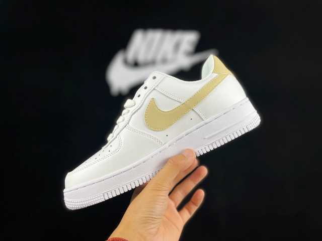 AIR FΟRCE 1 Mini Swoosh White/Yellow