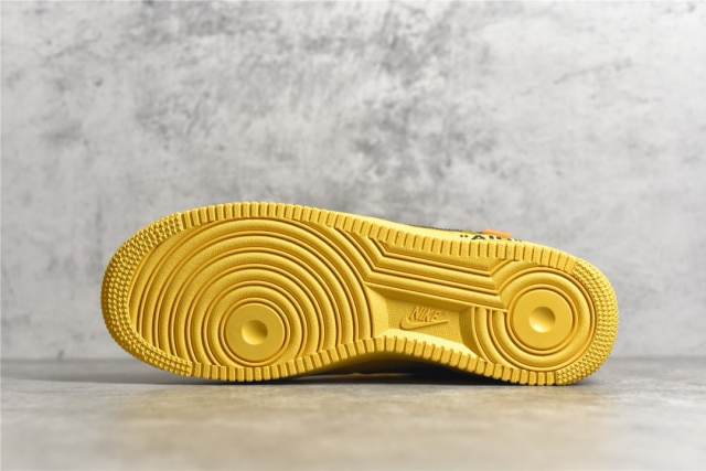 AIR FΟRCE 1 x OFF-WHITE ICA UNIVERSITY GOLD