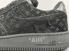 AIR FΟRCE 1 BLACK/BLACK