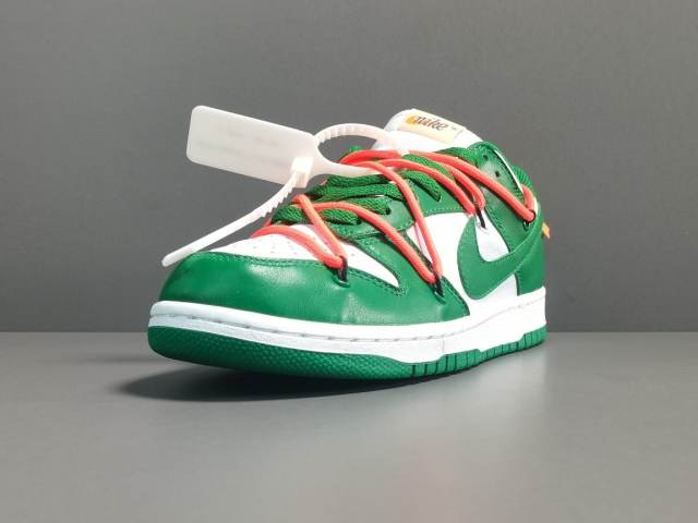 SB DUNK x OFF-WHITE PINE GREEN