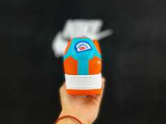 AIR FΟRCE 1 Low Orange/Blue