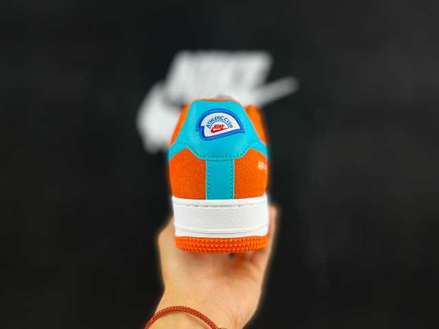 AIR FΟRCE 1 Low Orange/Blue