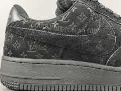 AIR FΟRCE 1 BLACK/BLACK