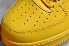 AIR FΟRCE 1 x OFF-WHITE ICA UNIVERSITY GOLD