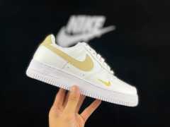 AIR FΟRCE 1 Mini Swoosh White/Yellow