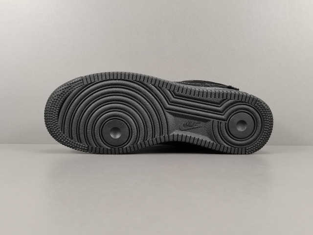 AIR FΟRCE 1 BLACK/BLACK