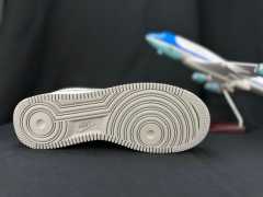 AIR FΟRCE 1 Double Swoosh White/Grey